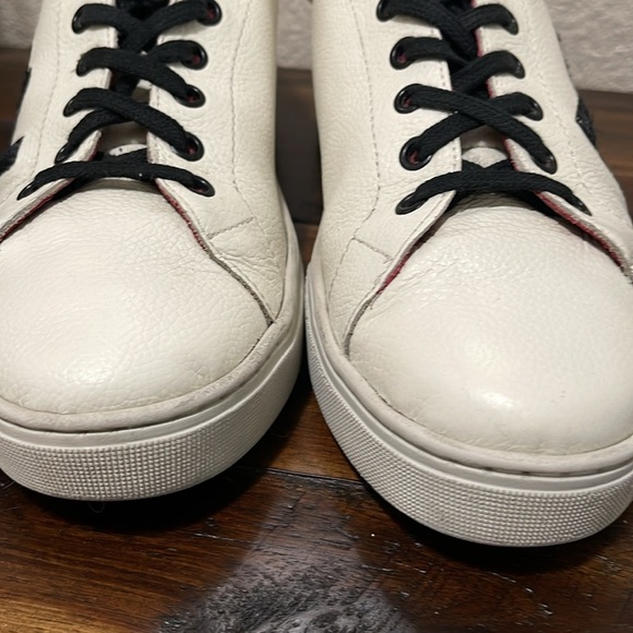 Brighton Love Me Beige Red Sneakers size 8.5 Valentines - Picture 9 of 17